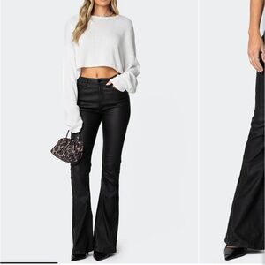 Edikted: Faux Leather Pants
